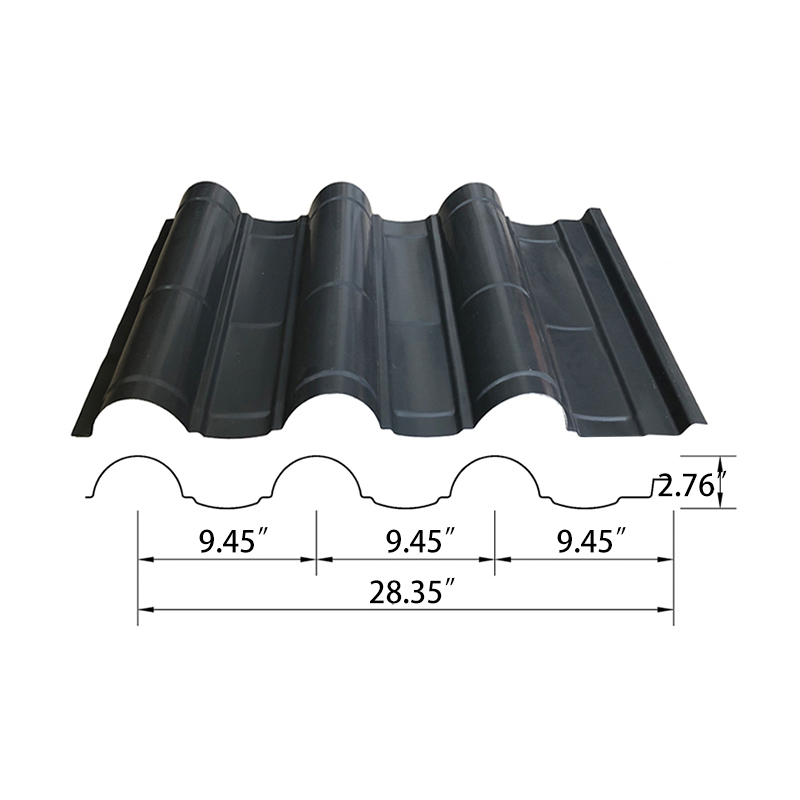 Ngói lợp kim loại Model Wave 720 Ngói lợp kim loại Model Wave 720