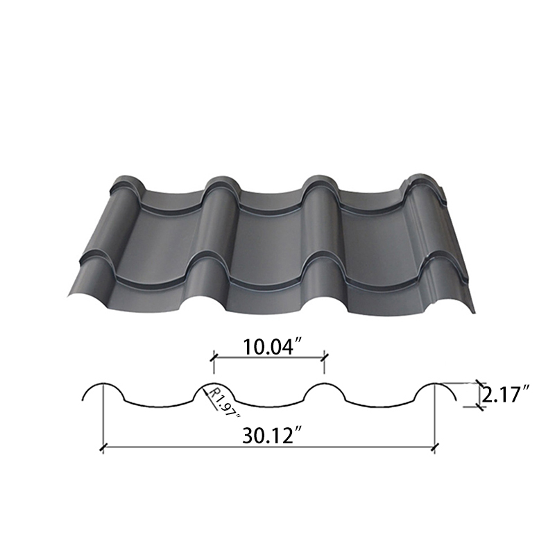 Ngói lợp kim loại Model 765 Wave Ngói lợp kim loại Model 765 Wave